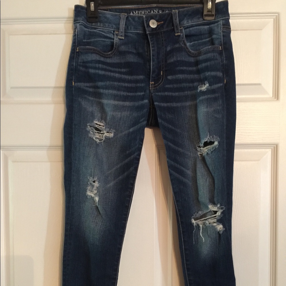 American Eagle super skinny jean jegging. 6